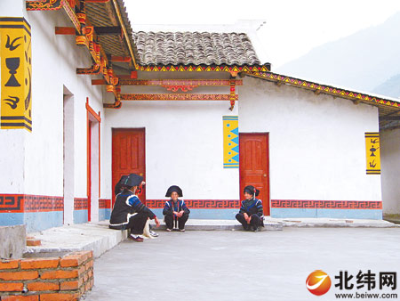 彝族风格房屋,彝族房屋,彝族房屋图片大全_大山谷图库