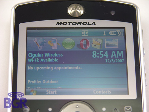 ΢����Windows Mobile 6.1��׼��ϵͳ 
