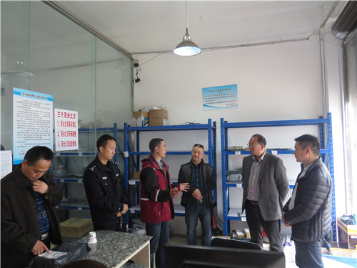 严道派出所寄递业工作简报