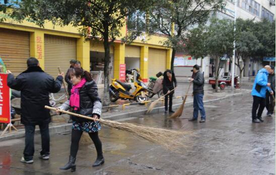 荥经县林业局开展网格区域卫生整治活动-新专