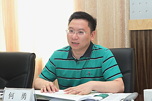 何勇总经理调研天全公司