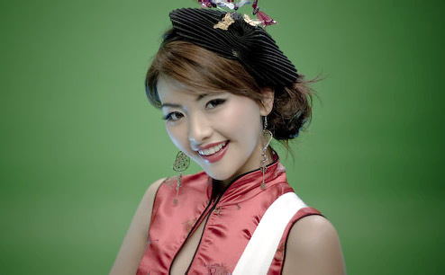 周星驰嫩模女友罗凯珊性感写真(图)